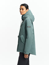 PARKA FEMME VERT-SILVER PINE VERT-SILVER PINE