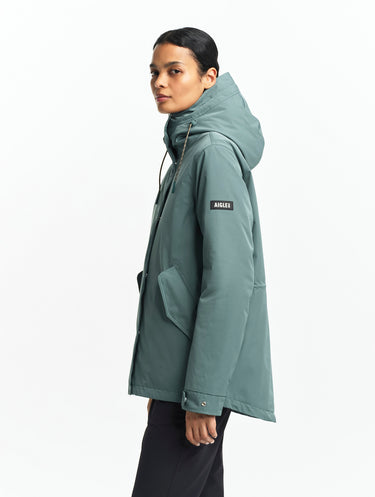 PARKA FEMME VERT-SILVER PINE VERT-SILVER PINE