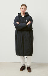 PARKA FEMME LONGUE AMPLE ML CAP ZI GRIS GRIS