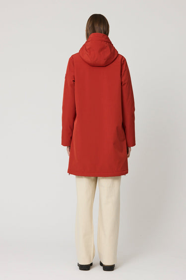 PARKA FEMME VERGLAS RED OCHRE RED OCHRE