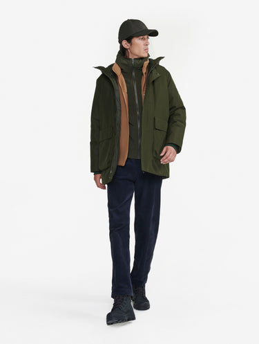 PARKA HOMME GORE-TEX DUPONT SORONA KAKI KAKI