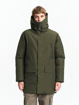 PARKA HOMME GORE-TEX PLUME KAKI KAKI