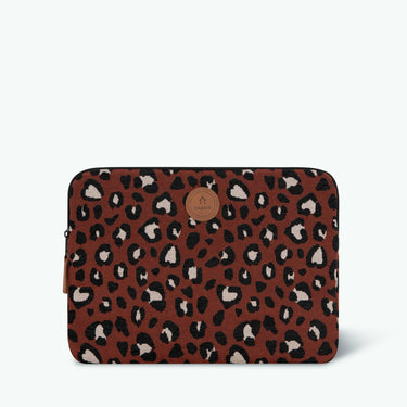 Housse ordinateur 14 pouces Cabaia Tropea marron