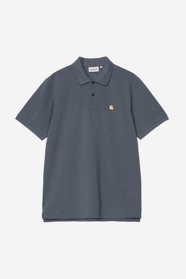 POLO HOMME S/S CHASE PIQUE BLEU BLEU