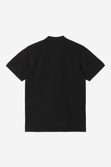 POLO HOMME S/S CHASE PIQUE NOIR NOIR