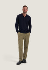 POLO HOMME DESTIN BUTTON POLO MARINE MARINE