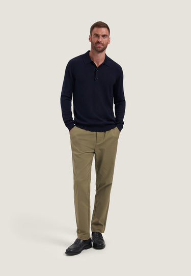 POLO HOMME DESTIN BUTTON POLO MARINE MARINE