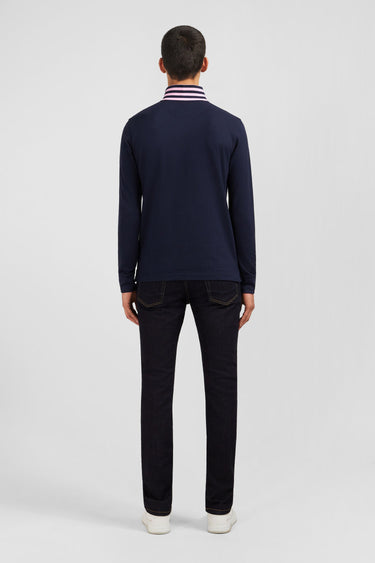 POLO HOMME CONTR MARINE MARINE