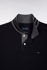 POLO HOMME CONTR NOIR NOIR