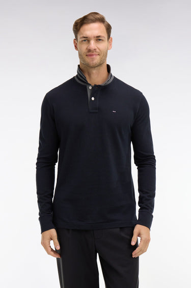POLO HOMME CONTR NOIR NOIR
