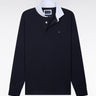 POLO HOMME MANCHES LONGUES MARINE MARINE