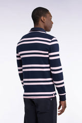 POLO HOMME MANCHES LONGUES MARINE MARINE