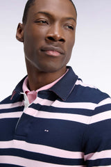 POLO HOMME MANCHES LONGUES MARINE MARINE