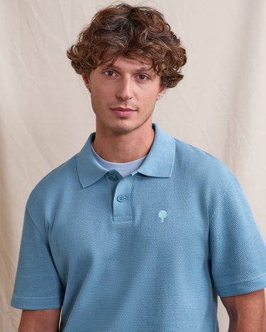 POLO HOMME MONTGE BLEU BLEU