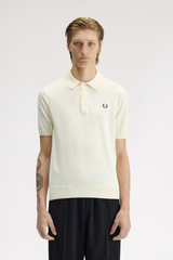 POLO HOMME COTTON KNITTED ECRU 170 ECRU 170