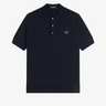 POLO HOMME COTTON KNITTED MARINE 608 MARINE 608