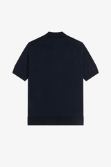 POLO HOMME COTTON KNITTED MARINE 608 MARINE 608