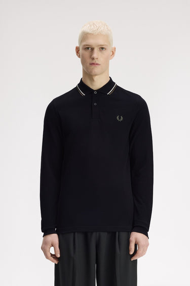 POLO HOMME LS TWIN TIPPED NOIR W54 NOIR W54
