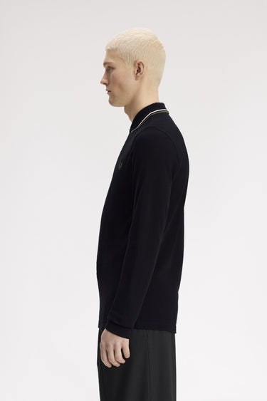 POLO HOMME LS TWIN TIPPED NOIR W54 NOIR W54