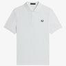 POLO HOMME PLAIN FRED PERRY BLANC BLANC