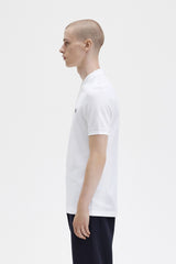 POLO HOMME PLAIN FRED PERRY BLANC BLANC
