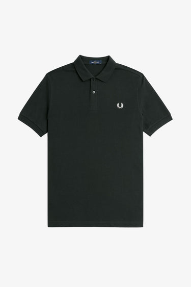 POLO HOMME PLAIN FRED PERRY VERT FONCE VERT FONCE