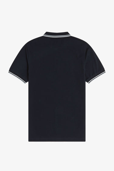 POLO HOMME SLIM FIT MARINE / BLANC Marine / Blanc