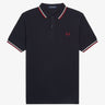 POLO HOMME SLIM FIT MARINE / BORDEAUX Marine / Bordeaux