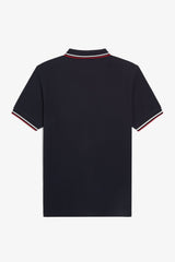 POLO HOMME SLIM FIT MARINE / BORDEAUX Marine / Bordeaux