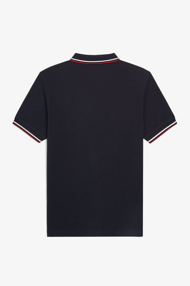 POLO HOMME SLIM FIT MARINE / BORDEAUX Marine / Bordeaux