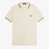 POLO HOMME TWIN TIPPED ÉCRU 68C ÉCRU 68C