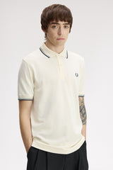 POLO HOMME TWIN TIPPED ÉCRU 68C ÉCRU 68C