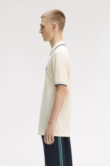 POLO HOMME TWIN TIPPED ECRU 94B ECRU 94B