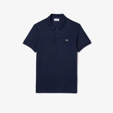 POLO HOMME REGULAR PIMA MARINE MARINE