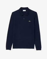 POLO HOMME RIBBED COLLAR MARINE MARINE