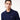 POLO HOMME RIBBED COLLAR MARINE MARINE