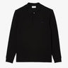POLO HOMME RIBBED COLLAR NOIR NOIR