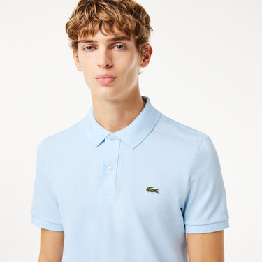 POLO HOMME SLIMFIT BLEU CIEL BLEU CIEL