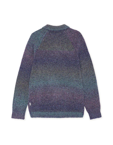 POLO HOMME GRADIENT KNITTED VIOLET VIOLET