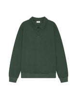 POLO HOMME PIQUE VERT VERT