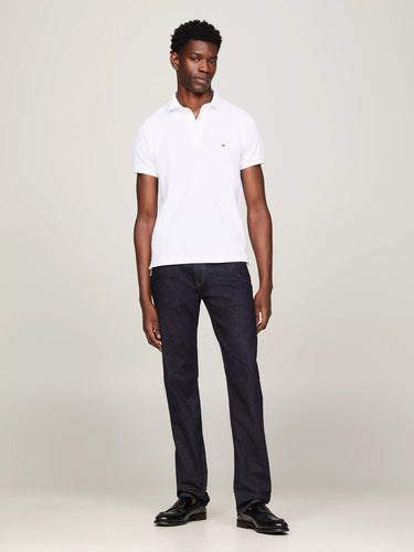 POLO HOMME CORE 1985 SLIM BLANC BLANC
