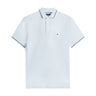 POLO HOMME TIPPED SLIM FIT CIEL CIEL