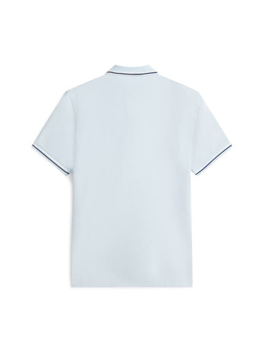 POLO HOMME TIPPED SLIM FIT CIEL CIEL