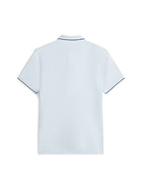 POLO HOMME TIPPED SLIM FIT CIEL CIEL