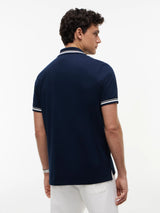 POLO HOMME REG TIPPED MARINE MARINE