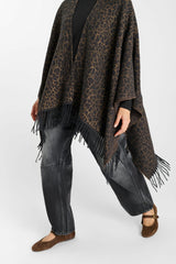 PONCHO FEMME AMBER BARK BARK