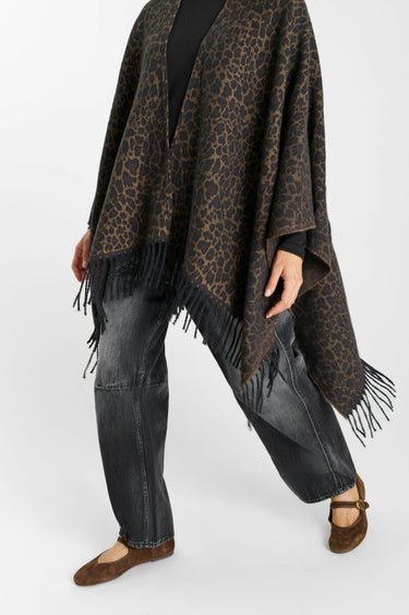 PONCHO FEMME AMBER BARK BARK