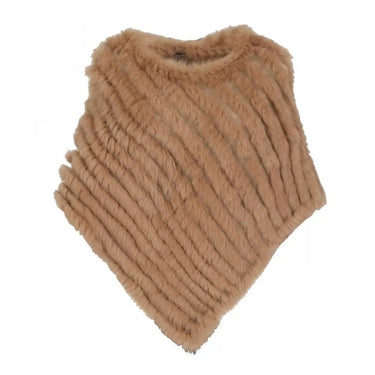 PONCHO FEMME DAVOS MARRON MARRON