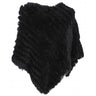 PONCHO FEMME DAVOS NOIR NOIR