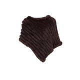Poncho Oakwood Davos maille porto – vue 1